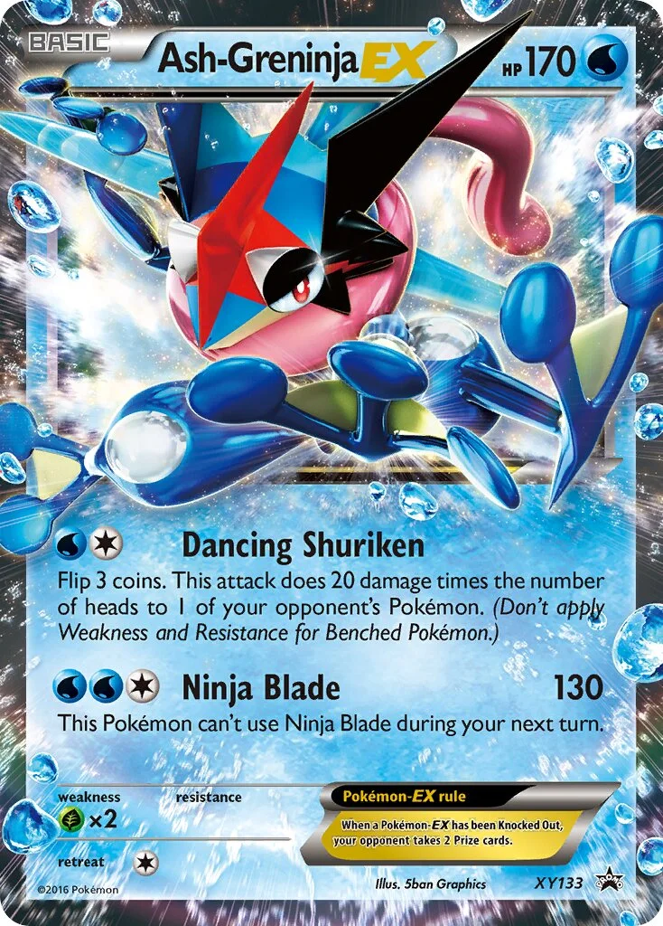 Ash-Greninja-EX 「XYP XY133」「EN」