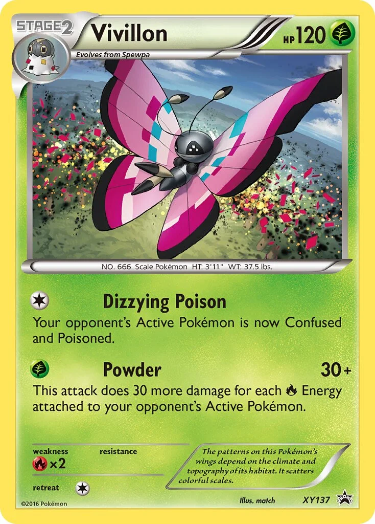 Vivillon 「XYP XY137」「EN」