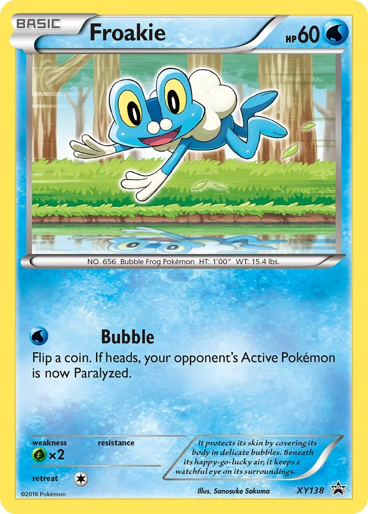 Froakie 「XYP XY138」「EN」