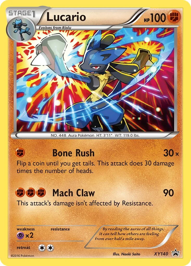 Lucario 「XYP XY140」「EN」