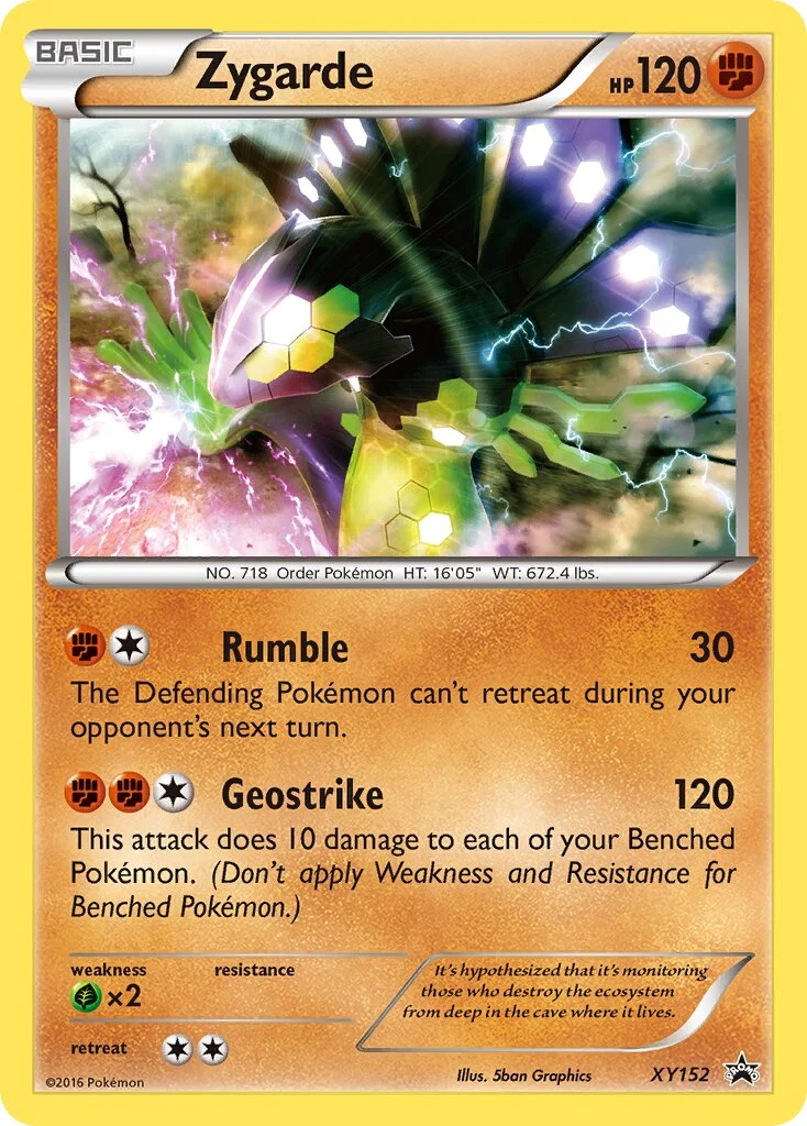 Zygarde 「XYP XY152」「EN」
