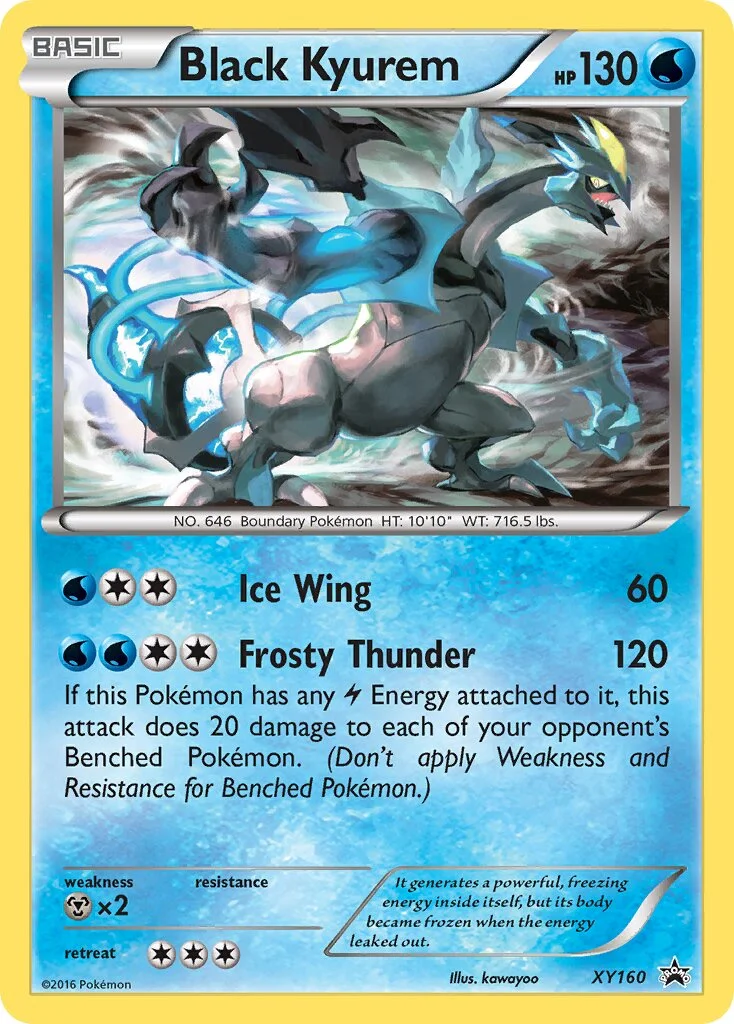 Black Kyurem 「XYP XY160」「EN」