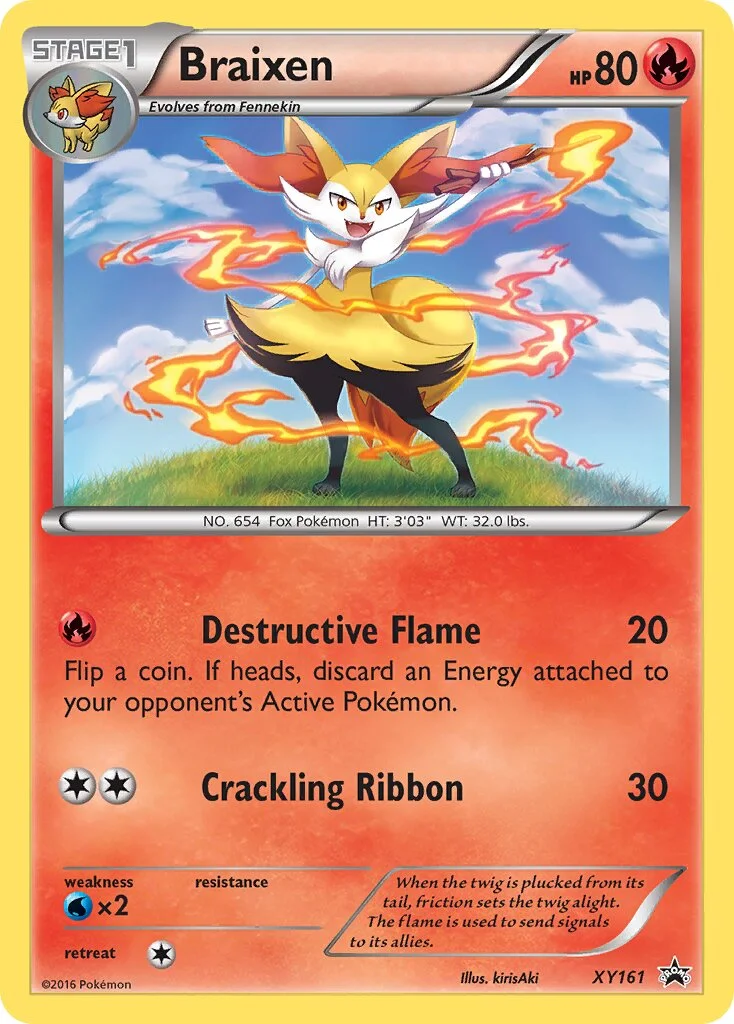 Braixen 「XYP XY161」「EN」