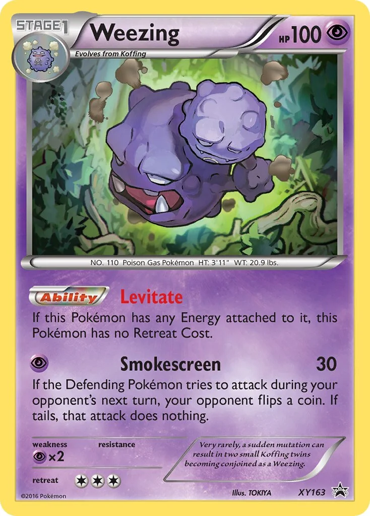 Weezing 「XYP XY163」「EN」