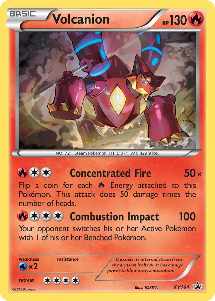 Volcanion 「XYP XY164」「EN」