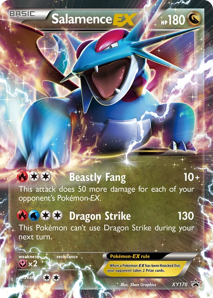 Salamence-EX 「XYP XY170」「EN」