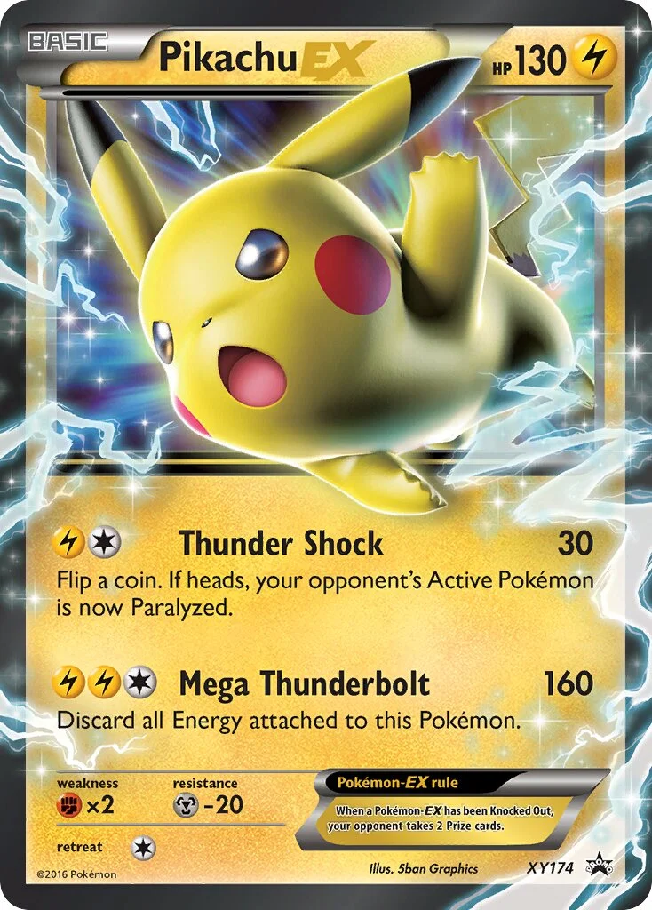 Pikachu-EX 「XYP XY174」「EN」