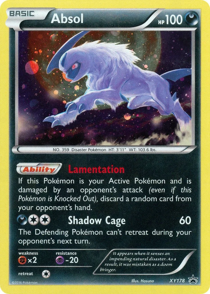 Absol 「XYP XY178」「EN」