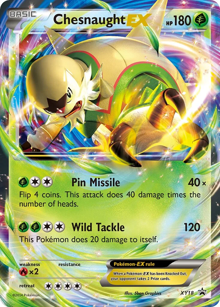 Chesnaught-EX 「XYP XY18」「EN」