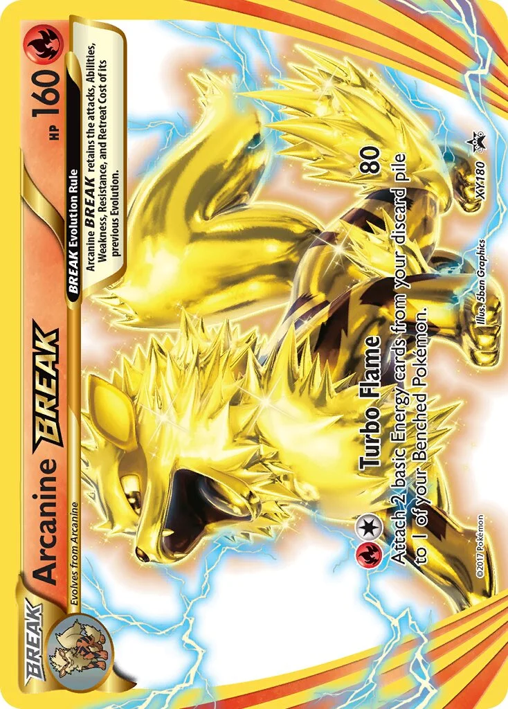 Arcanine BREAK 「XYP XY180」「EN」