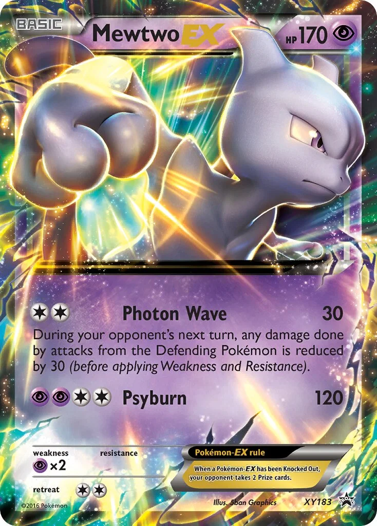 Mewtwo-EX 「XYP XY183」「EN」