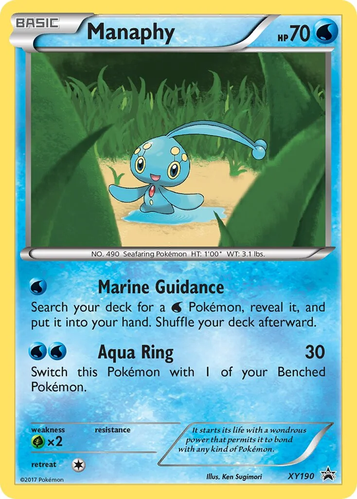 Manaphy 「XYP XY190」「EN」