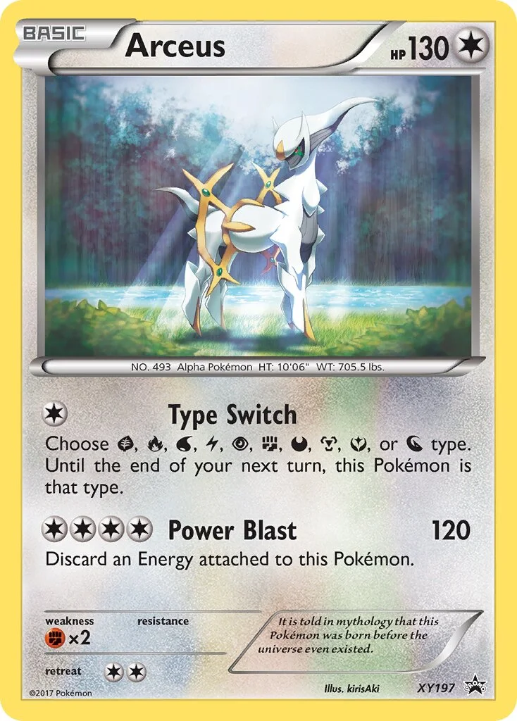 Arceus 「XYP XY197」「EN」