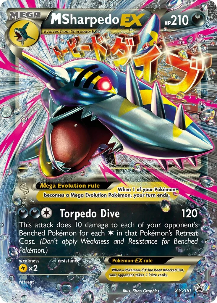 M Sharpedo-EX 「XYP XY200」「EN」