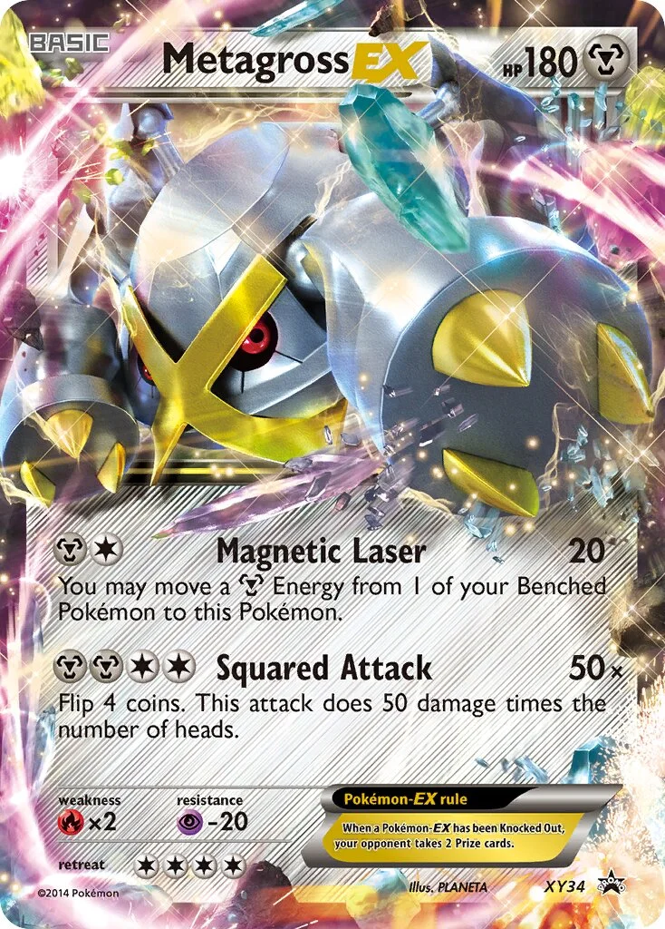Metagross-EX 「XYP XY34」「EN」