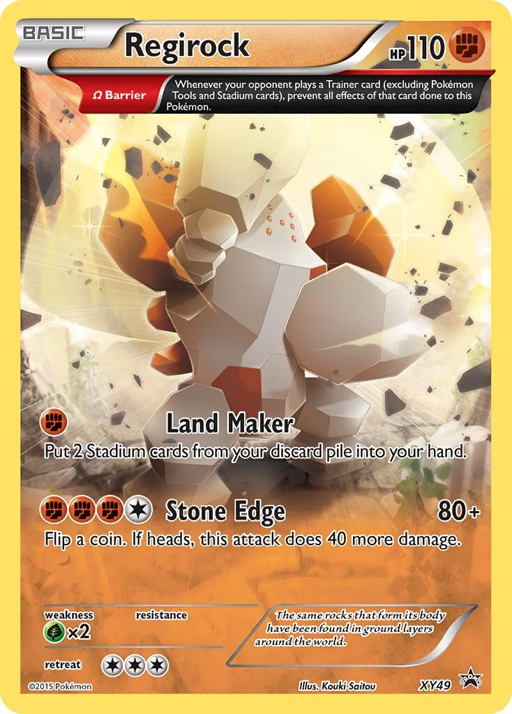 Regirock 「XYP XY49」「EN」