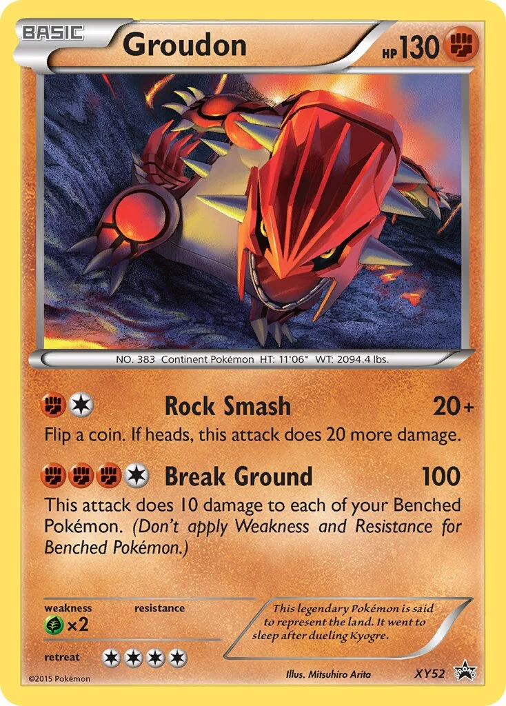 Groudon 「XYP XY52」「EN」
