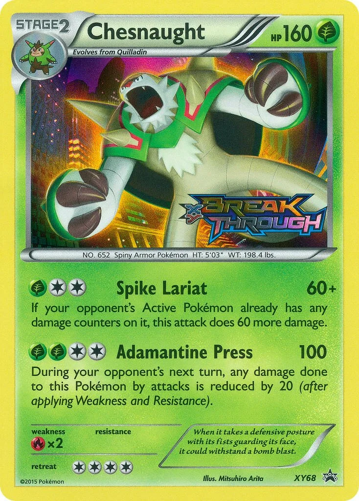 Chesnaught 「XYP XY68」「EN」