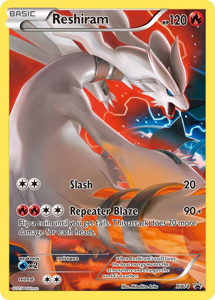 Reshiram 「XYP XY74」「EN」
