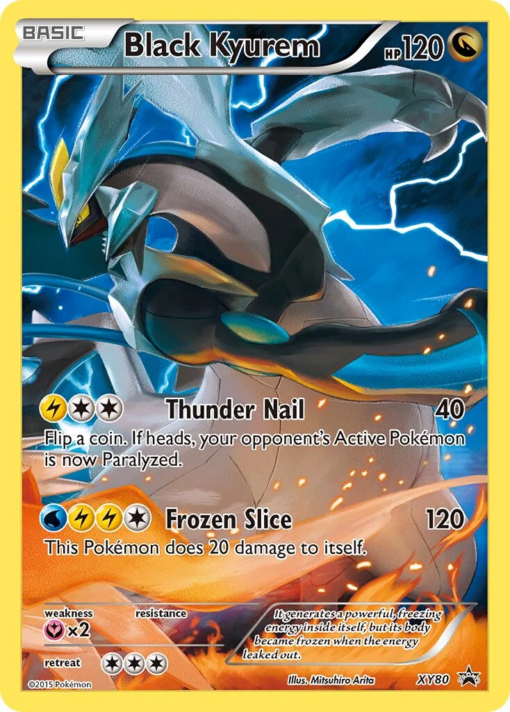 Black Kyurem 「XYP XY80」「EN」