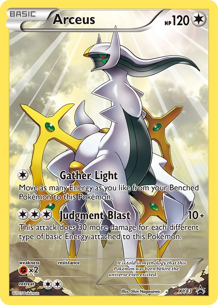 Arceus 「XYP XY83」「EN」