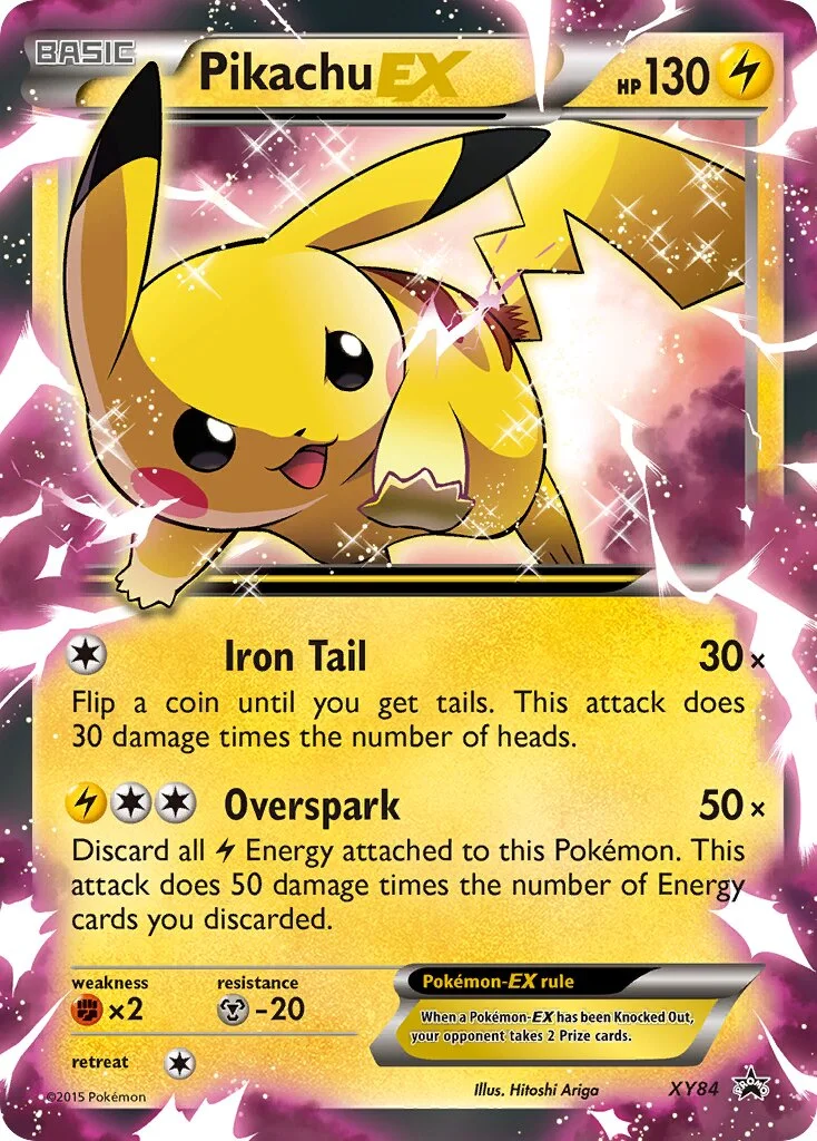 Pikachu-EX 「XYP XY84」「EN」