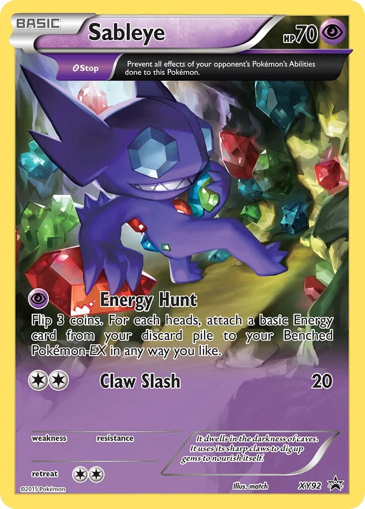 Sableye 「XYP XY92」「EN」