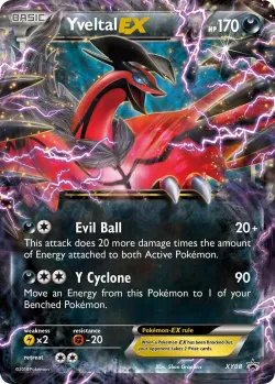 Yveltal-EX #XY08 · Pokémon