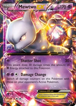 Mewtwo-EX #XY107 · Pokémon