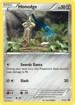 Honedge #XY12 · Pokémon