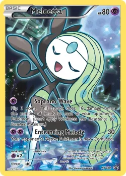 Meloetta #XY120 · Pokémon
