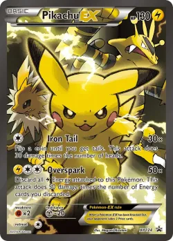 Pikachu-EX #XY124 · Pokémon