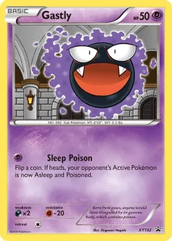 Gastly #XY132 · Pokémon