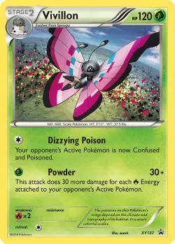 Vivillon #XY137 · Pokémon