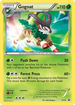 Gogoat #XY16 · Pokémon
