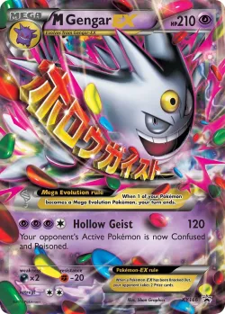 M Gengar-EX #XY166 · Pokémon