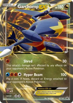 Garchomp-EX #XY167 · Pokémon