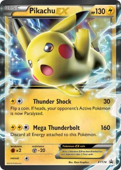 Pikachu-EX #XY174 · Pokémon
