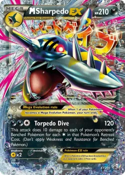 M Sharpedo-EX #XY200 · Pokémon