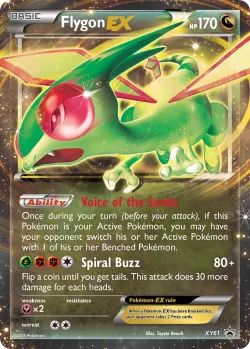 Flygon-EX #XY61 · Pokémon