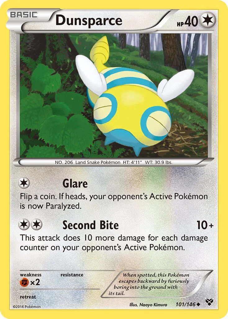 Dunsparce 「XY 101/146」「EN」
