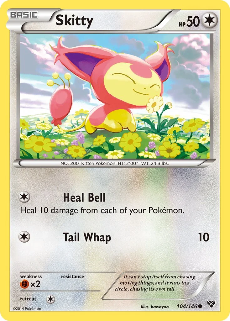 Skitty 「XY 104/146」「EN」