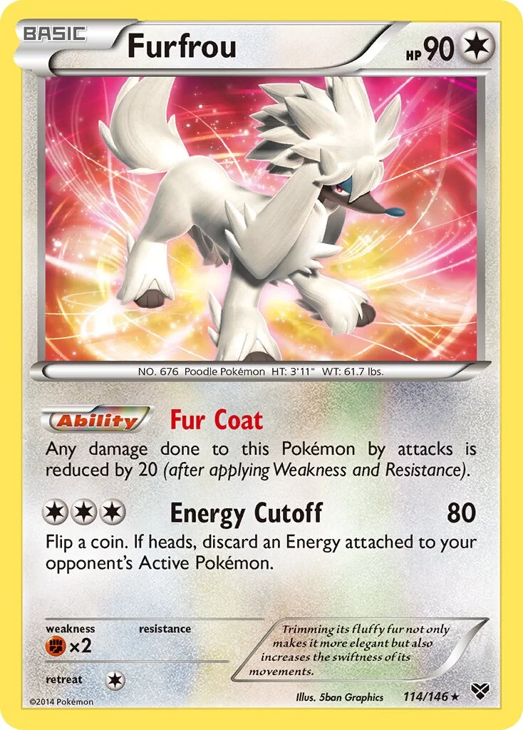 Furfrou 「XY 114/146」「EN」