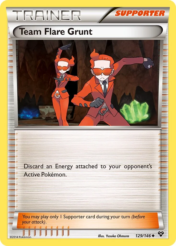 Team Flare Grunt 「XY 129/146」「EN」