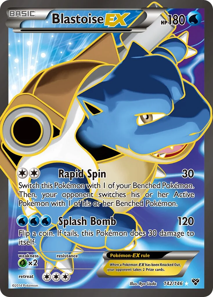 Blastoise-EX 「XY 142/146」「EN」