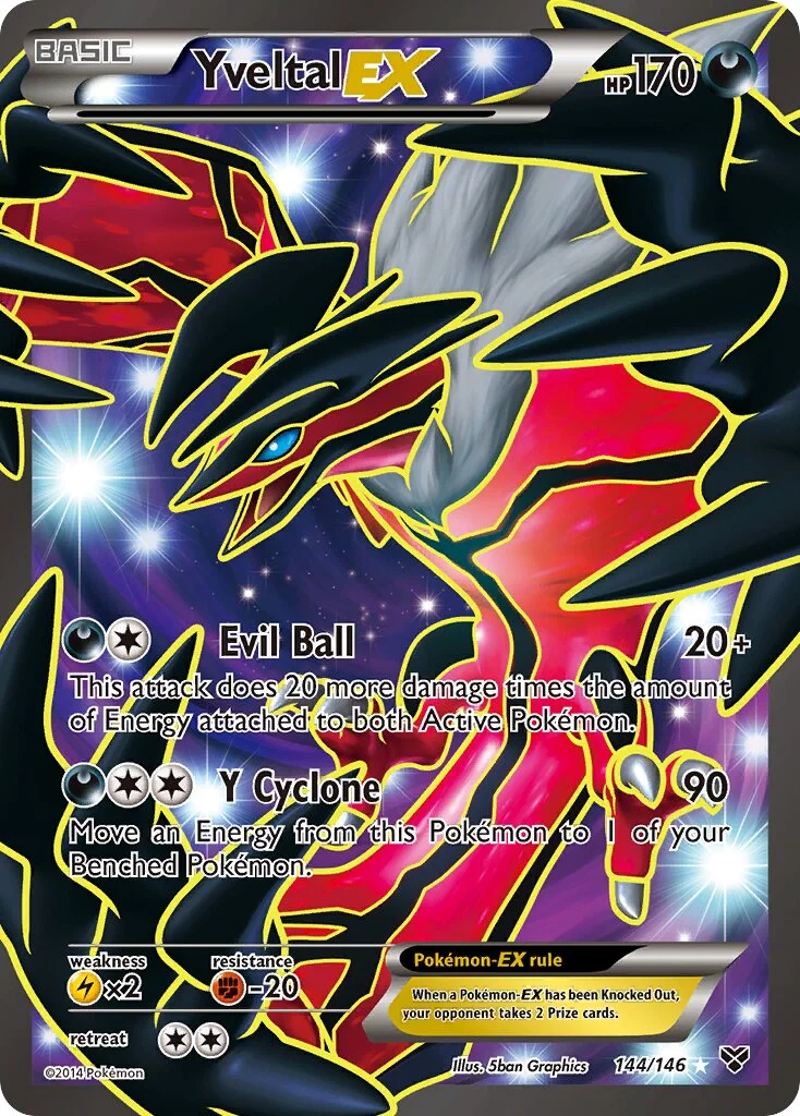 Yveltal-EX 「XY 144/146」「EN」