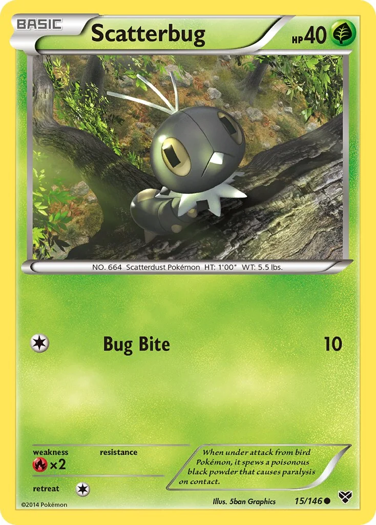 Scatterbug 「XY 15/146」「EN」