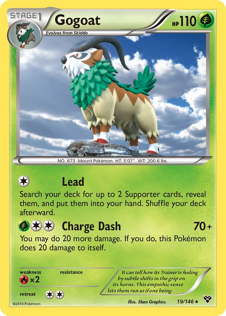 Gogoat 「XY 19/146」「EN」
