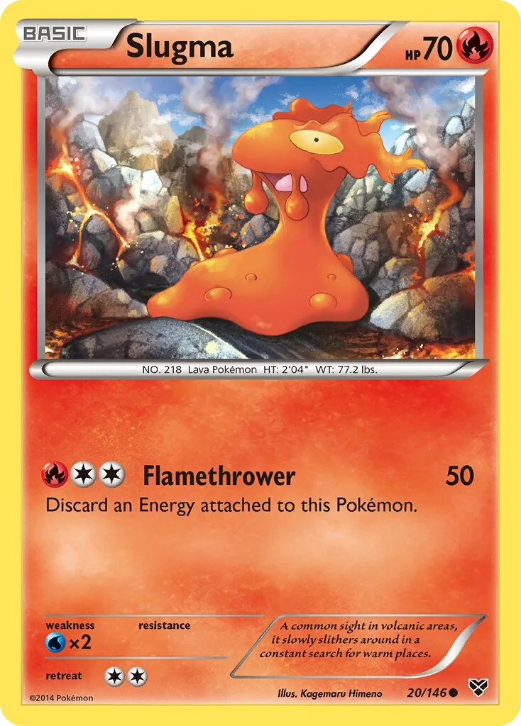 Slugma 「XY 20/146」「EN」