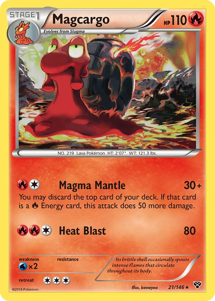 Magcargo 「XY 21/146」「EN」